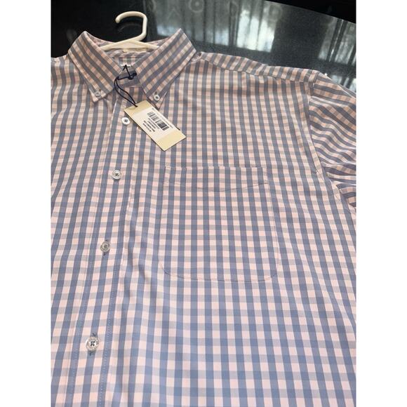 Onward Reserve Men’s Gorrie Classic Fit Performance Shirt XL Cabana Pink NWT - Picture 1 of 11